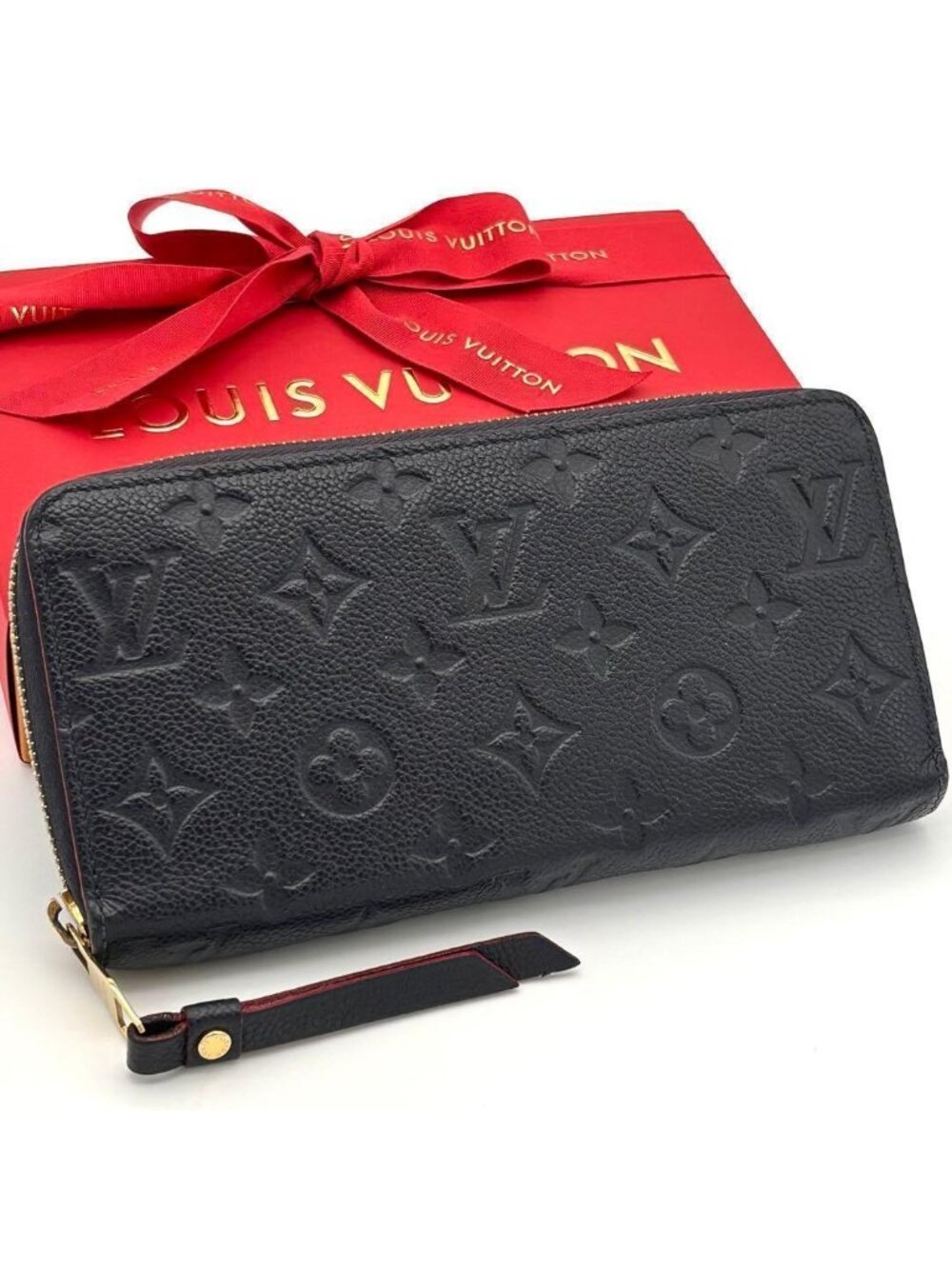 Louis Vuitton Zippy Wallet Marine Rouge Monogram